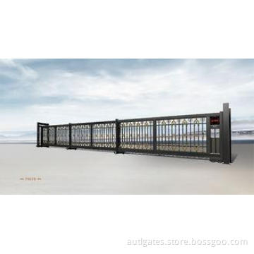 Electric Telescopic Automatic Cantilever Sliding Gates For